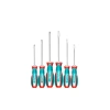 Total Screwdriver Set with S2 Blade, Strong Magnetic Pull, Ergonomic Handle TKSDS0626 (Pack of 6pcs)