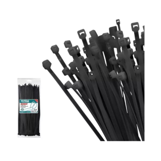 Total Cable Ties 720 x 9mm Black THTCTB72090 (100pcs Set)