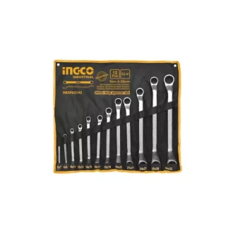 Ingco Offset Ring Spanner Set Pack of 12 HKSPA3142