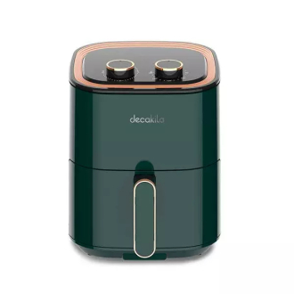 Decakila Airfryer 3.5l Manual 1400w Keec036v 30 mins timer single pot with nonstick coat adjustable temperature automatic shut off