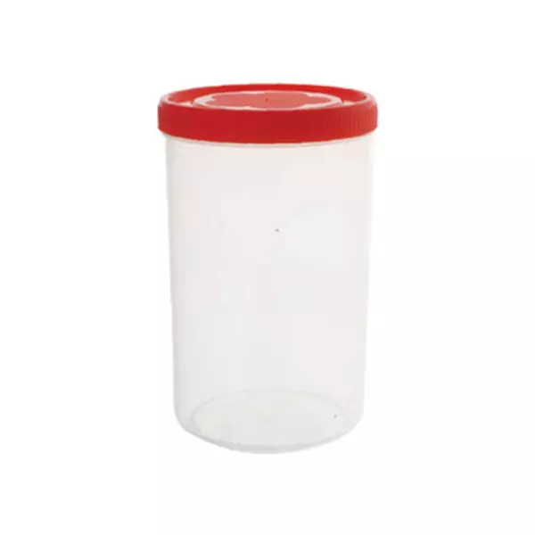 Cello Plastic Container Jar 1000Ml Plain (Pack Of 12) 1 Cello Plastic Container Jar 1000Ml Plain (Pack Of 12)