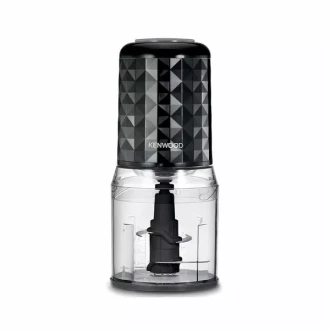 Kenwood Chopper 400W Electric Food Chopper With 500Ml Bowl, Dual Speed, Stainless Steel Quad Blade, Rubber Lid, Ice Crush Function CHP40.000BK