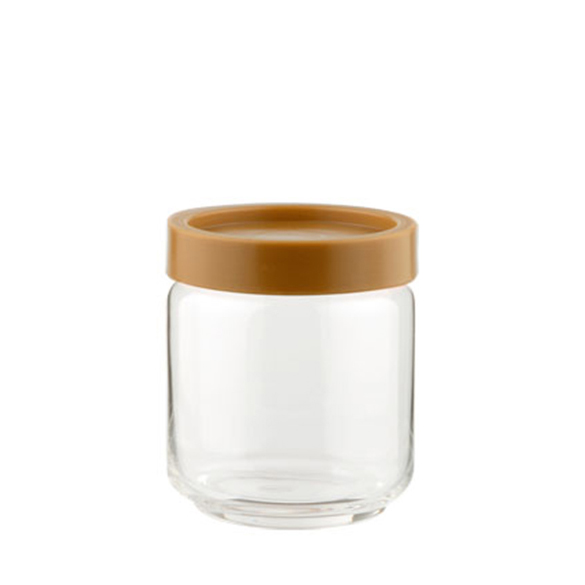 Ocean Pop Jar Stax Brown Lid 500Ml 5B02517G9601 1 Ocean Pop Jar Stax Brown Lid 500Ml 5B02517G9601