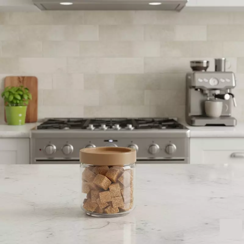 Ocean Pop Jar Stax Brown Lid 500Ml 5B02517G9601 3 Ocean Pop Jar Stax Brown Lid 500Ml 5B02517G9601