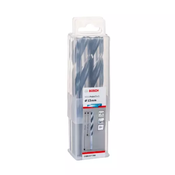 Bosch Twist Drill Pointteq Hss G 13.0Mm 2608577298 1 Bosch Twist Drill Pointteq Hss G 13.0Mm 2608577298