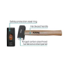 Total Stoning Hammer 2000g Hardwood Handle THTW722000