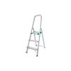 Total Household Ladder with 3 Steps, Aluminium Body THLAD06031