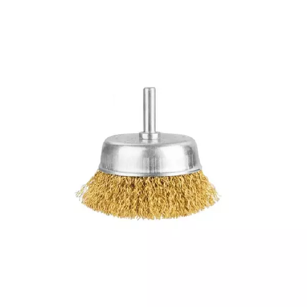 Total Wire Cup Brush With Shank 75Mm/3&Quot; Tac33031 1 Total Wire Cup Brush With Shank 75Mm/3&Quot; Tac33031