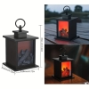 Portable LED Flame Stove Lantern Lamp