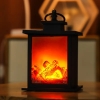 Portable LED Flame Stove Lantern Lamp