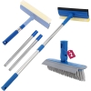 2 in 1 Window Squeegees - Window Cleaner Tool with Long and Short Handle - WS2318T