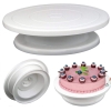 28cm Pastry Turntable Plastic Cake Rotating Table Anti-skid Round Stand Cake Turntable Decorating Baking Tools