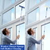 2 in 1 Window Squeegees - Window Cleaner Tool with Long and Short Handle - WS2318T