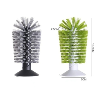 Cup Cleaning Brush with Suction Base