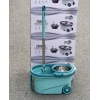 Spin Mop Bucket Set Floor Mop Rotating w/ 2 Heads Green - WS2345M