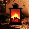 Portable LED Flame Stove Lantern Lamp