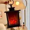 Portable LED Flame Stove Lantern Lamp